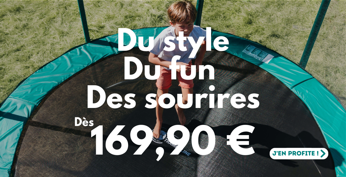 Un trampoline dès 169.90 € 
